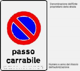 Passo carrabile